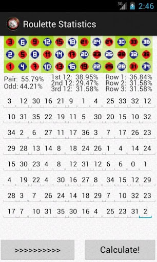 Roulette Statistics