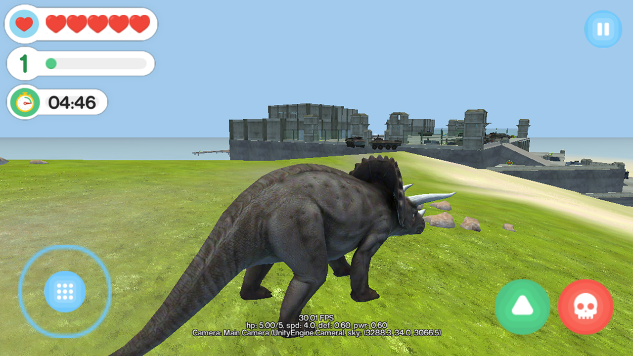 Dinosaur War Tropics Apl Android Google Play Screenshot Gambar Dinosaurus