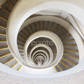 Pagoda Steps by Alan Chew - Buildings & Architecture Architectural Detail