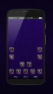 How to mod RZR_Purple - Icon Pack 1.02 unlimited apk for android
