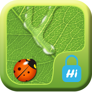 HI AppLock-LeafWaterDrop Theme 商業 App LOGO-APP開箱王