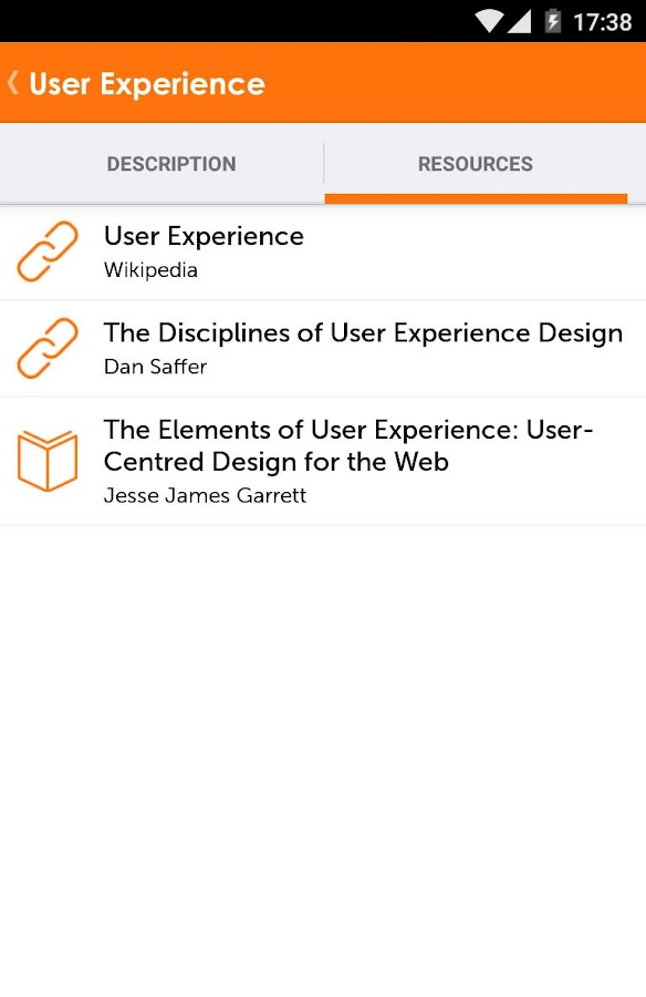    UX Companion- screenshot  