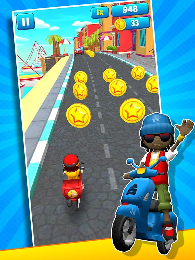   Subway Scooters Free -Run Race- 스크린샷 