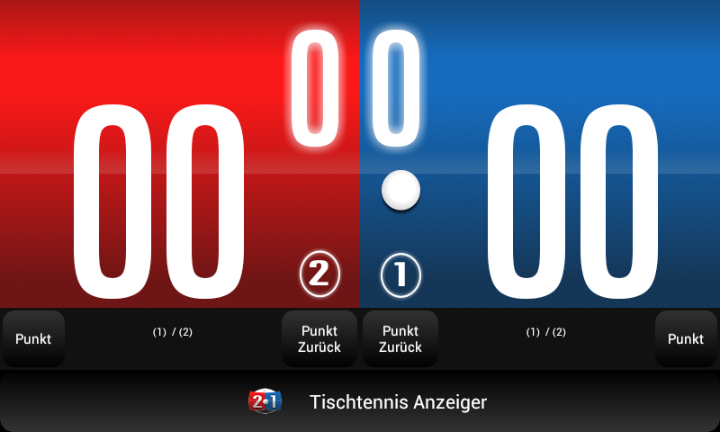 Android application Table Tennis Scoreboard Full screenshort