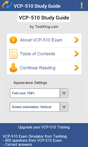 【免費教育App】VMware VCP-510 Study Guide-APP點子