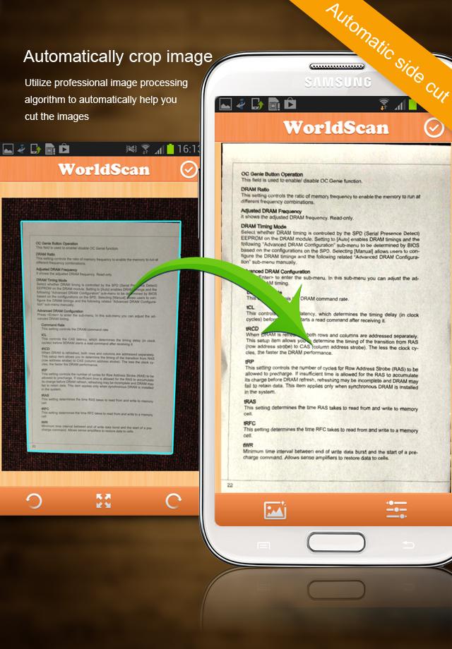 WorldScan Pro- Scan Documents Screen 2
