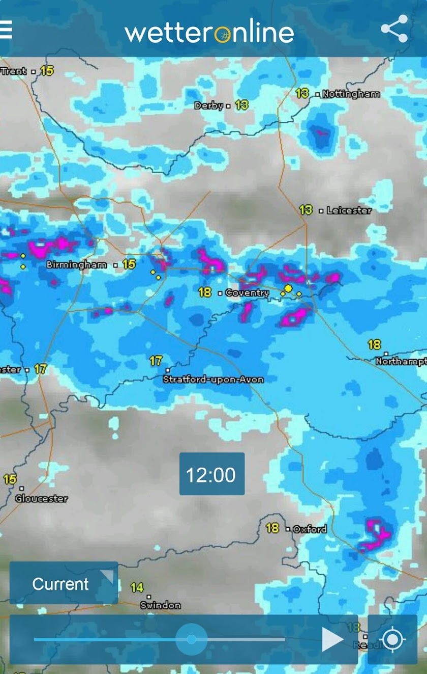 WeatherRadar - Live weather Screen 2
