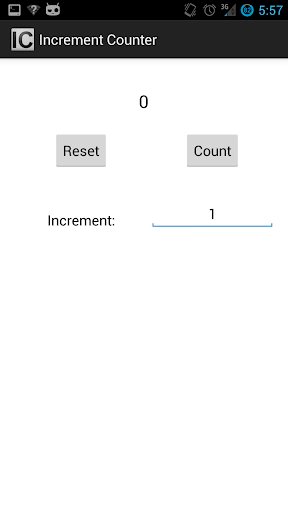 Increment Counter