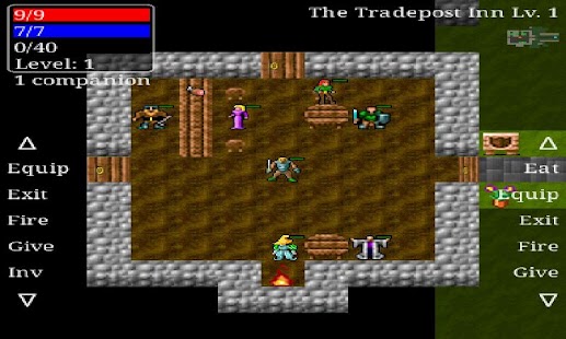 Android application Rogue screenshot