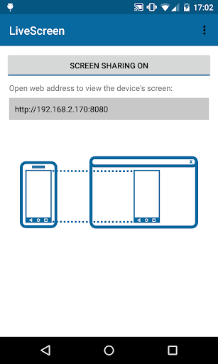 LiveScreen - Screen mirroring