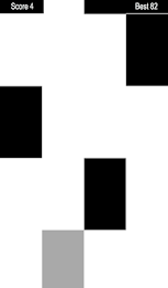 Tap the black tiles poster 8