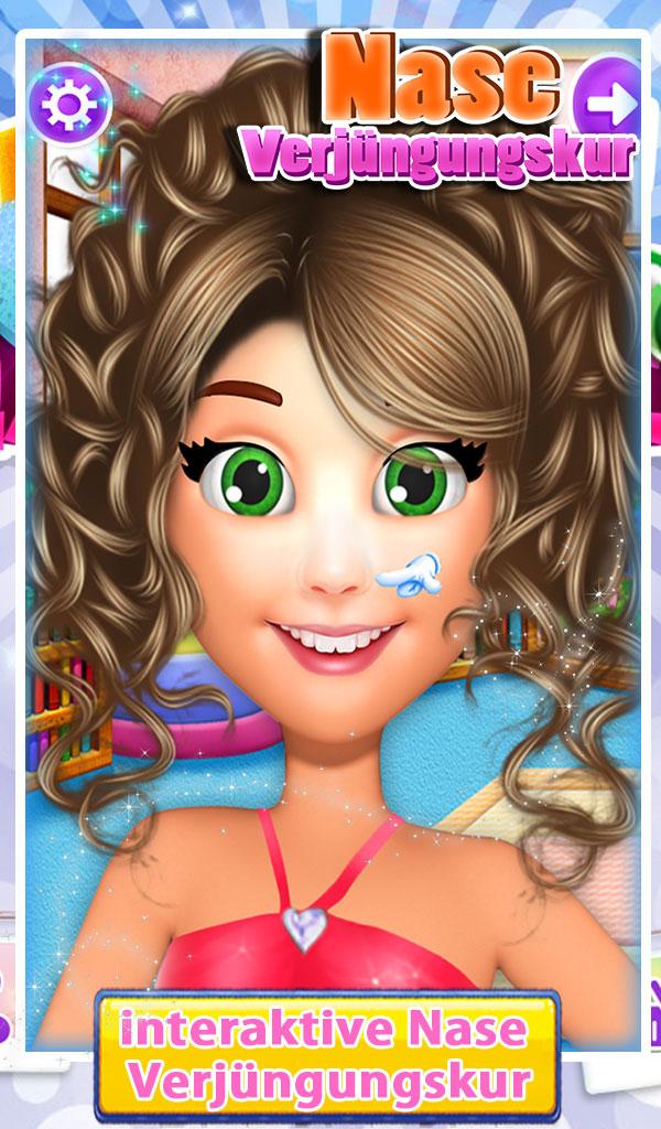 Android application Nose Makeover screenshort
