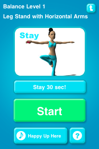 Fit for Rhythm Groove! Balance Screen 2
