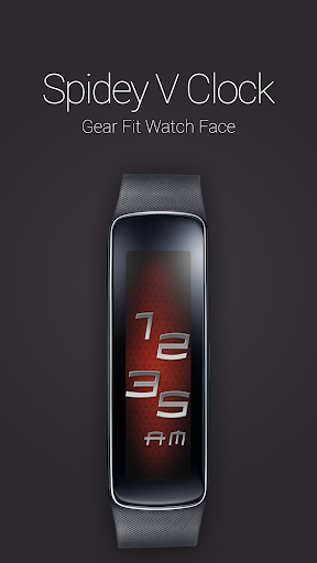 【免費工具App】Spidey V Clock for Gear Fit-APP點子