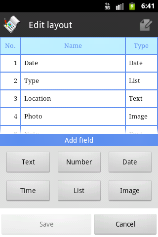 Data Notepad Screen 2