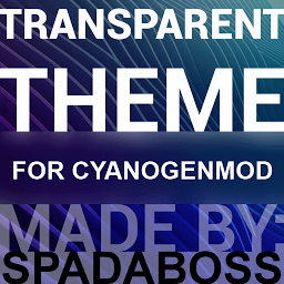 CM10/CM11 Transparent Theme v7.3