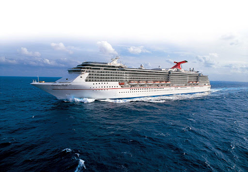 Carnival-Pride-aerial - Carnival Pride cruises to Mexico, the Cayman Islands and other Caribbean destinations.