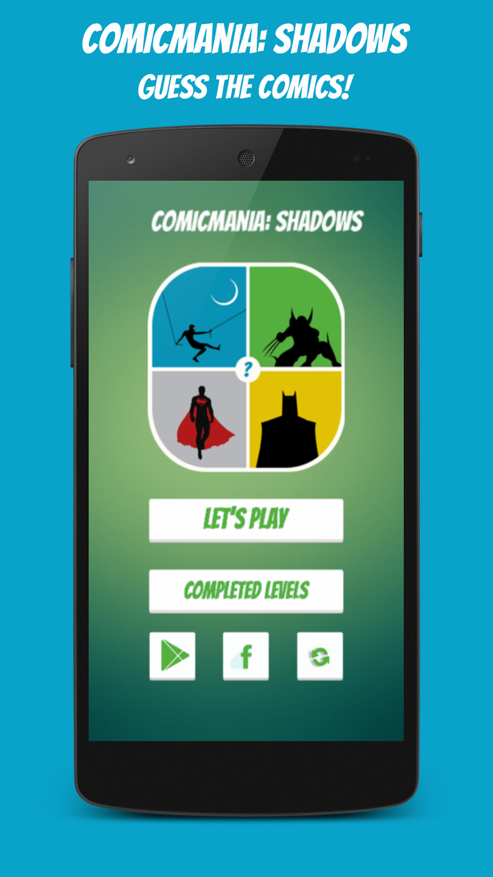 ComicMania: Guess the Shadow Screen 2