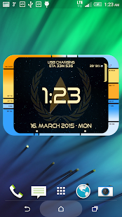 Starfleet LCARS Clock Screenshots 2