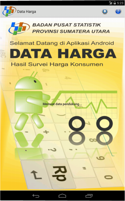   Data Harga – Screenshot 