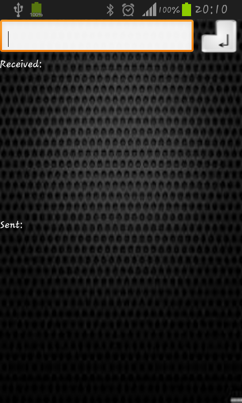 Bluetooth Terminal 2 Screen 2