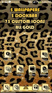 How to get Cheetah Gold Go Theme lastet apk for android