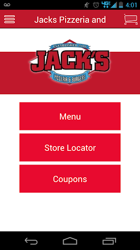 Jacks Pizzeria and Burgers