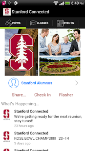 Android application Stanford Connected screenshot