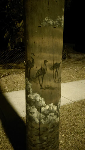Distanced Emus