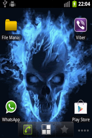 Skull Live Wallpaper