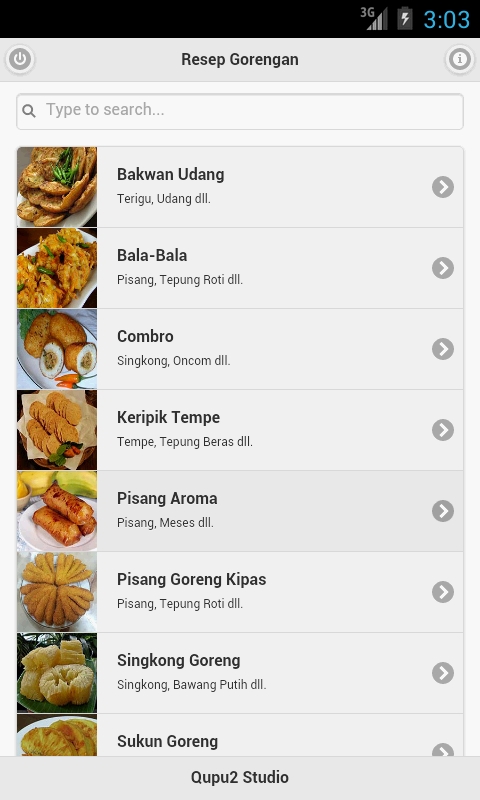 Kumpulan Resep  Gorengan Android Apps on Google Play