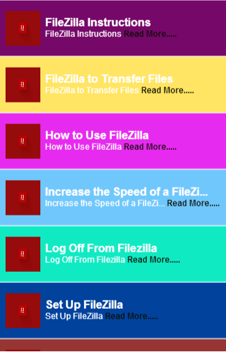 FileZilla Guide