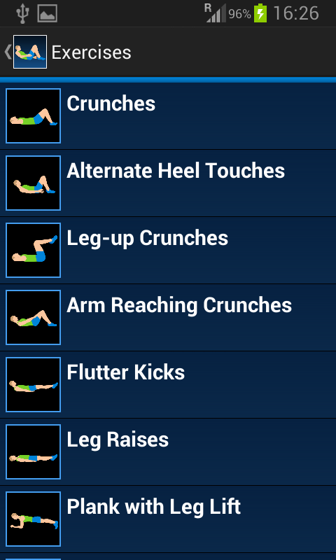 10 Daily Abs Exercises Screen 3