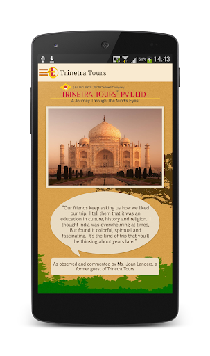 免費下載旅遊APP|Trinetra Tours To India app開箱文|APP開箱王