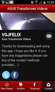 Nexus 7 and Transformer Videos screenshot 4