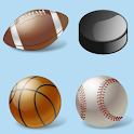 NBA NFL NHL MLB Team Name Quiz logo
