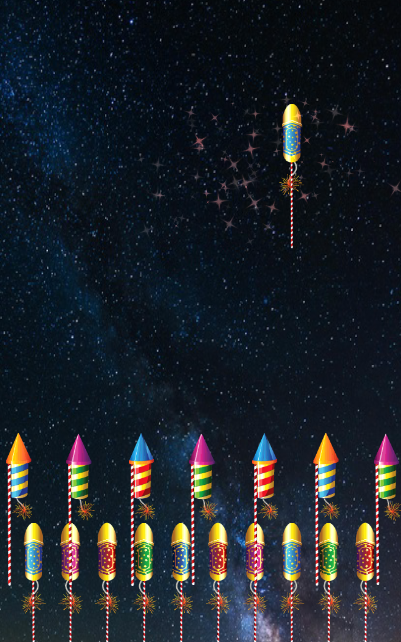 Cute Toddlers Fireworks Screen 3