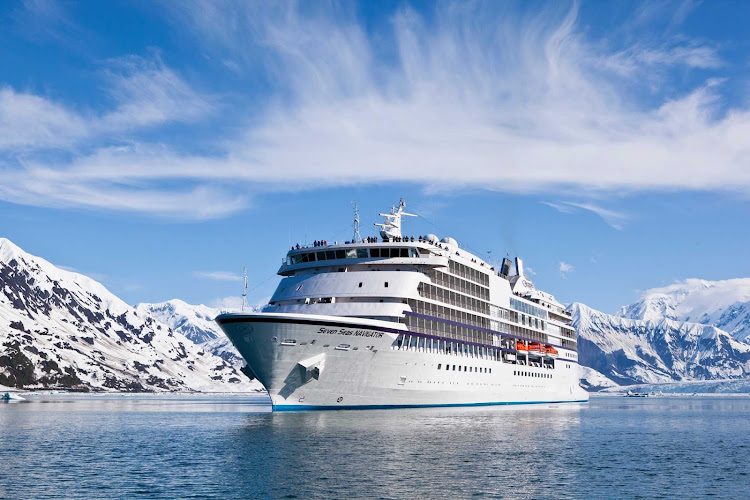 Discover the awe-inspiring landscapes of Alaska during your cruise aboard Seven Seas Navigator.