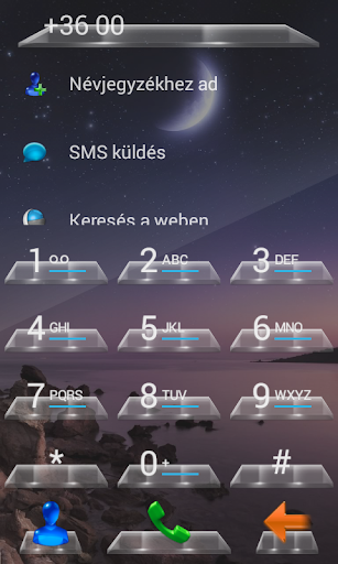 【免費個人化App】exDialer 3D Glass Theme-APP點子