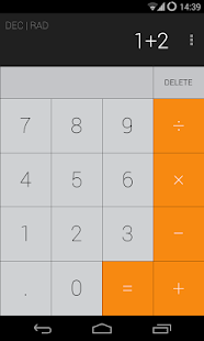 Calculator iOS7 Theme