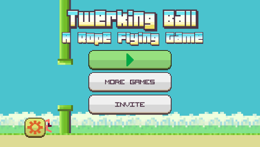 Twerking Ball: Rope Flying