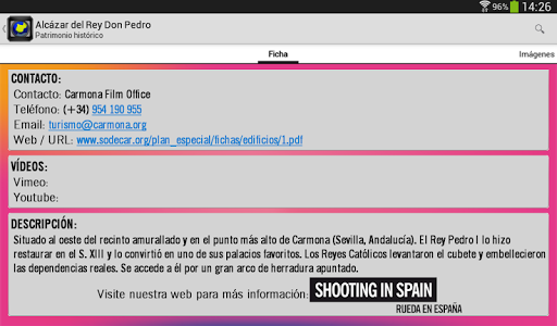 【免費媒體與影片App】Shooting in Spain-APP點子