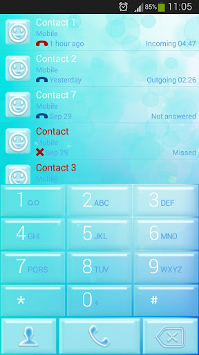 Baby Blue Dialer