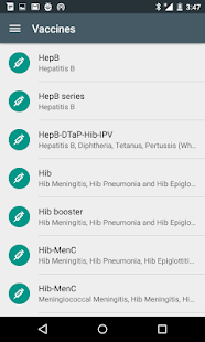 Immunization Schedules - Kids Screenshots 6