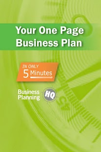 The 5 Minute Business Plan