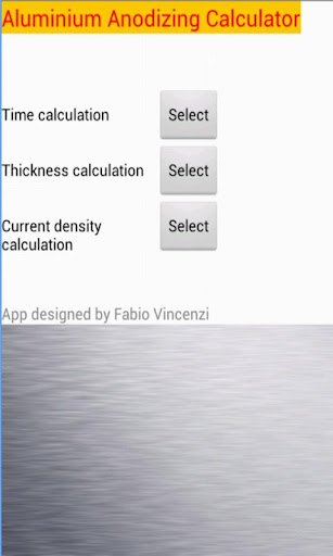 Aluminium Anodizing Calculator