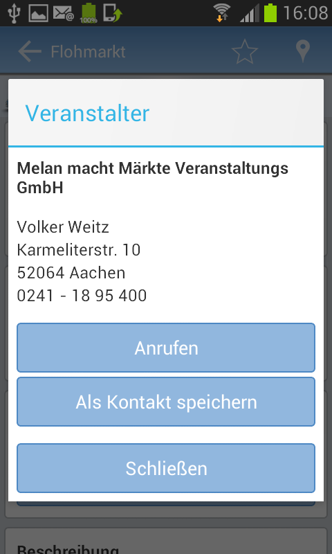Flohmarkt Termine Screen 3