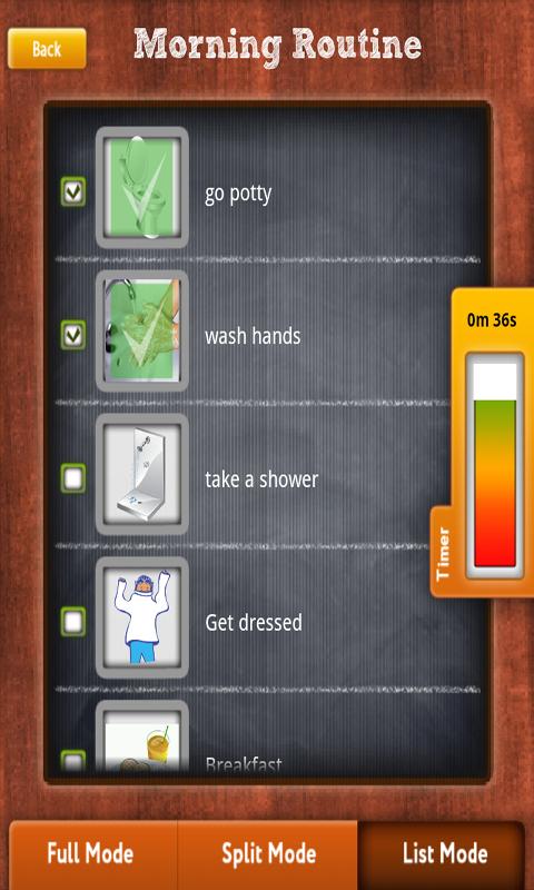 First Then Visual Schedule Screen 3