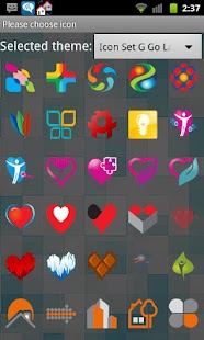 How to download Icon Set G Go Launcher EX 1.0 unlimited apk for android