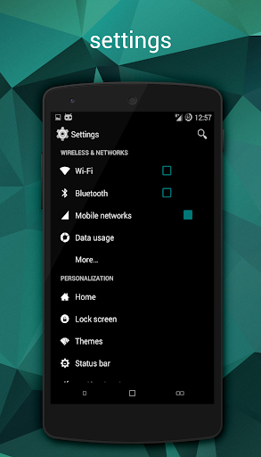 免費下載個人化APP|Dark Cyan CM11/PA theme app開箱文|APP開箱王